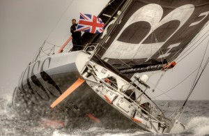 'West to East Ambrose Lighthouse to Lizard Point Under 60ft Single-Handed Monohull Record, Male'Alex Thomson smashed the long standing trans-Atlantic sailing record just ahead of the London Olympic 2012 Opening Ceremony.