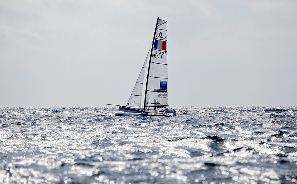 ISAF Sailing World Cup Hyères - Fédération Française de Voile. Nacra17.